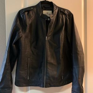 Hollister Faux Leather Jacket